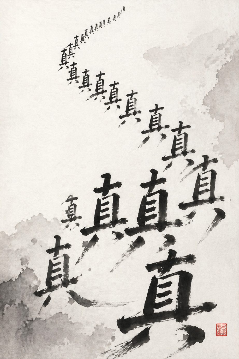 真字流動中的當代水墨觀照