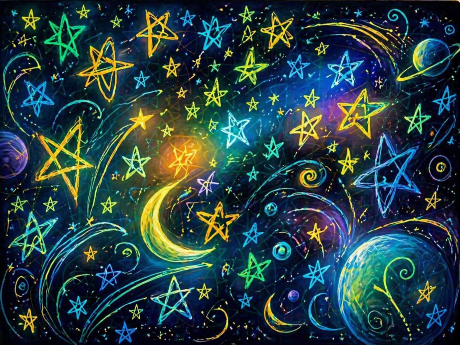 流動星光中的夢幻宇宙